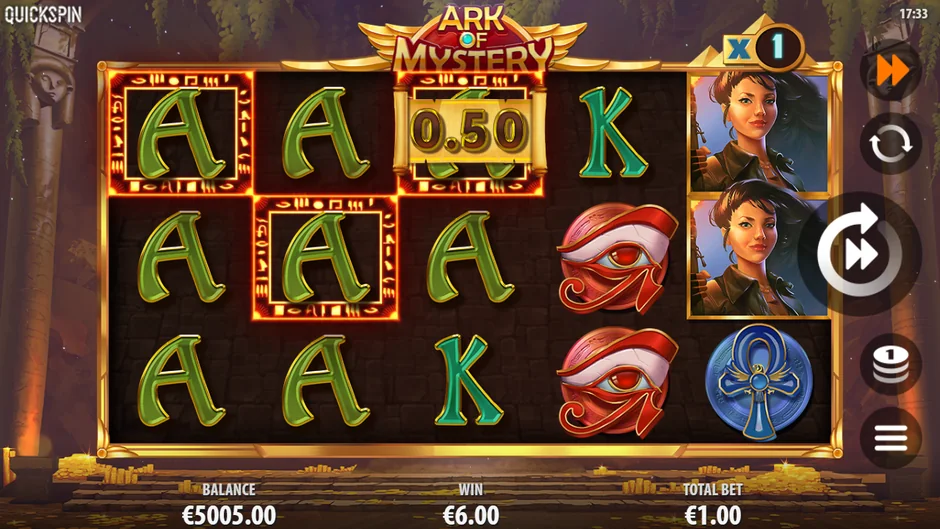 Ark of Mystery Anna and line win