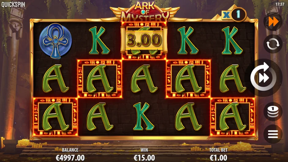 Ark of Mystery five aces line