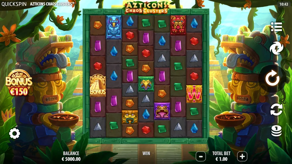 Azticons Chaos Clusters demo slot