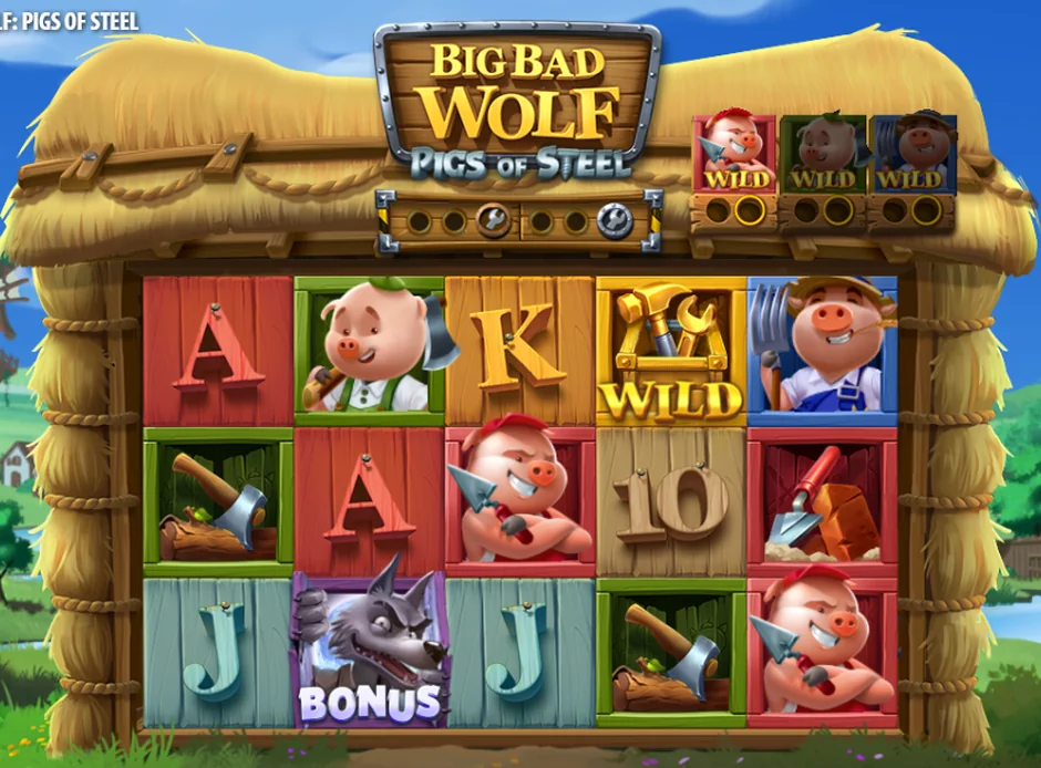Big Bad Wolf Pigs of Steel base game