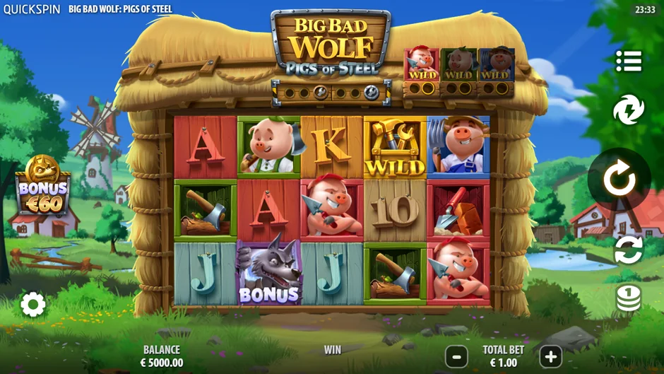 Big Bad Wolf: Pigs of Steel demo slot