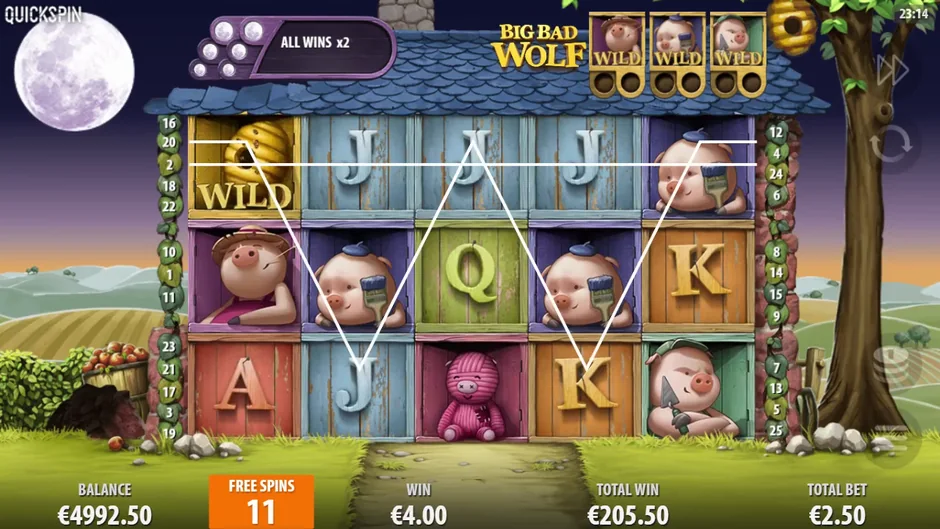 Big Bad Wolf brick house multiplier