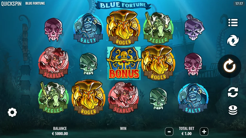 Blue Fortune demo slot