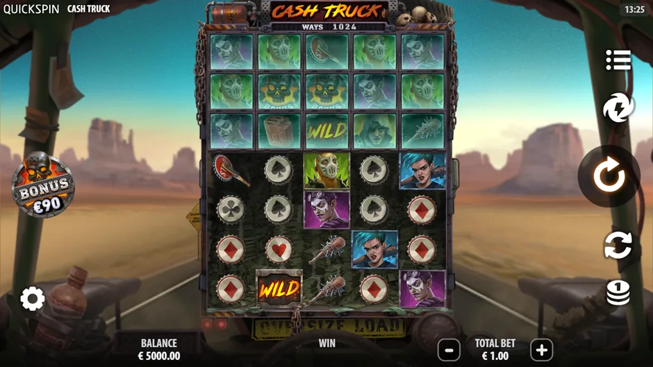 Cash Truck demo slot
