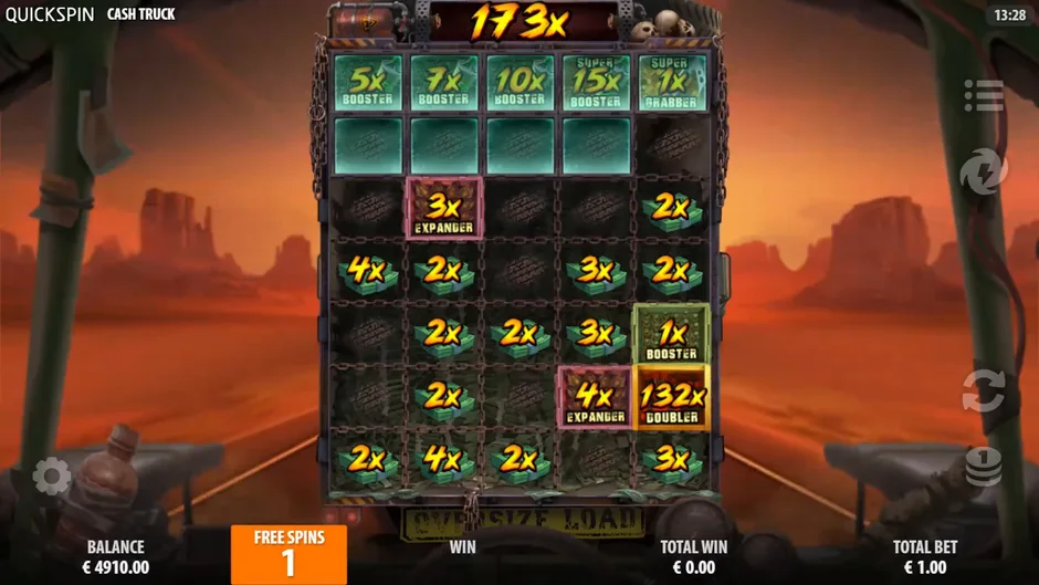 Cash Truck 132x Doubler final board