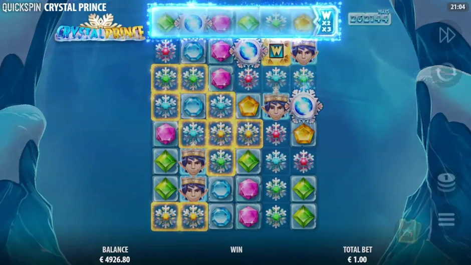Crystal Prince Blizzard Seal eighth row