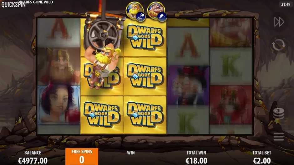 Dwarfs Gone Wild Full Reel Wilds