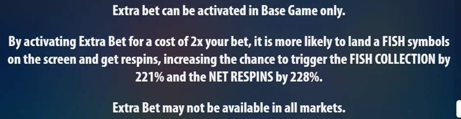 Net of Fortune Extra Bet rules