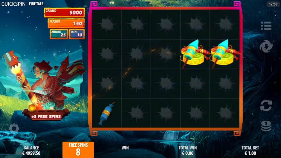 Fire Tale level 2 Fusion symbols merging