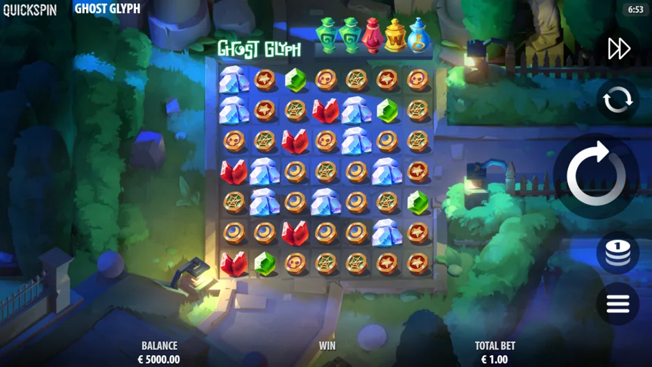 Ghost Glyph demo slot