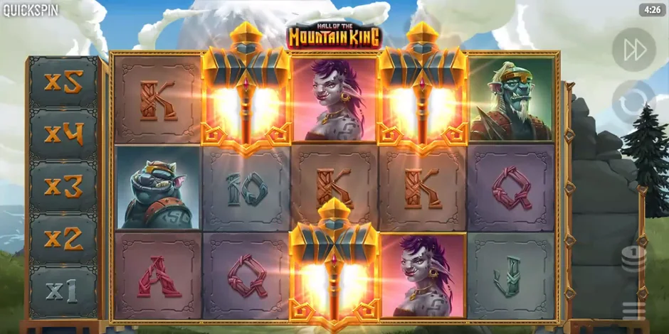 Hall of the Mountain King Quickspin slot