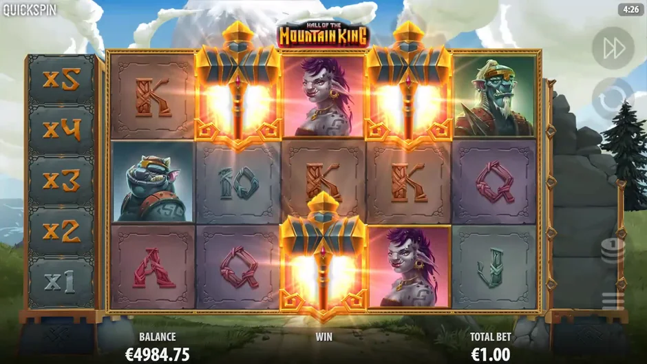 Hall of the Mountain King hammer Scatters