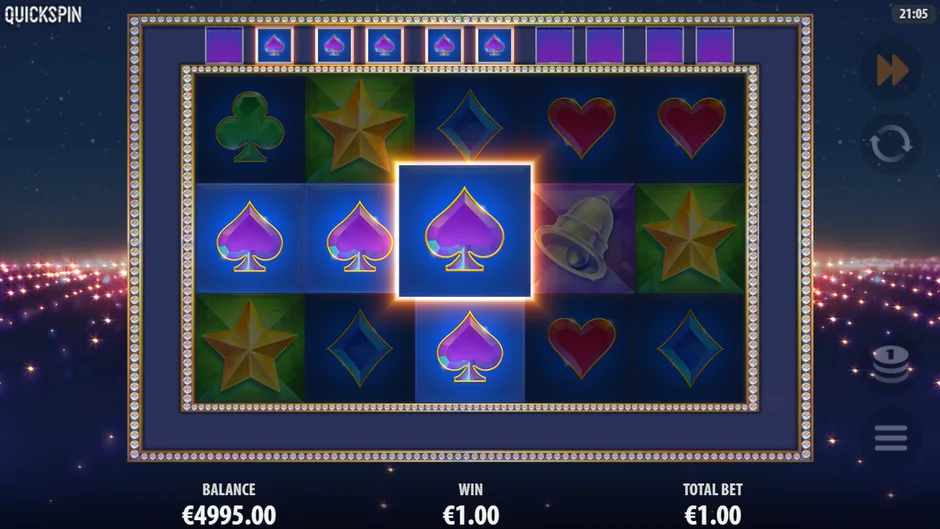 Joker Strike added spades strip