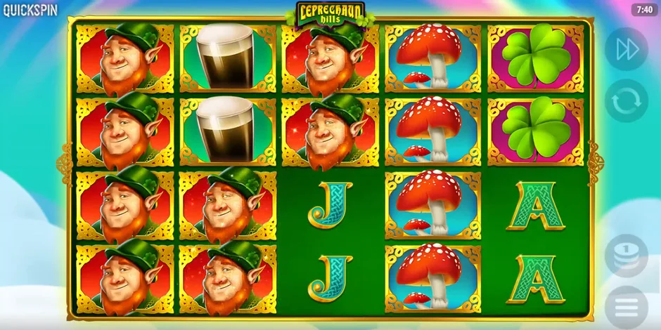 Leprechaun Hills Quickspin slot
