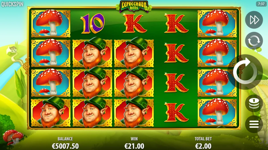 Leprechaun Hills leprechaun respin stacks