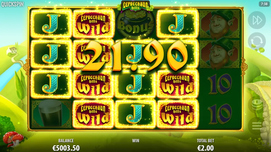 Leprechaun Hills Wilds with J wins