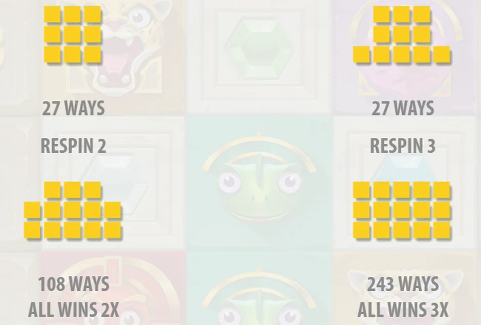 Mayana respin ways ladder help screen