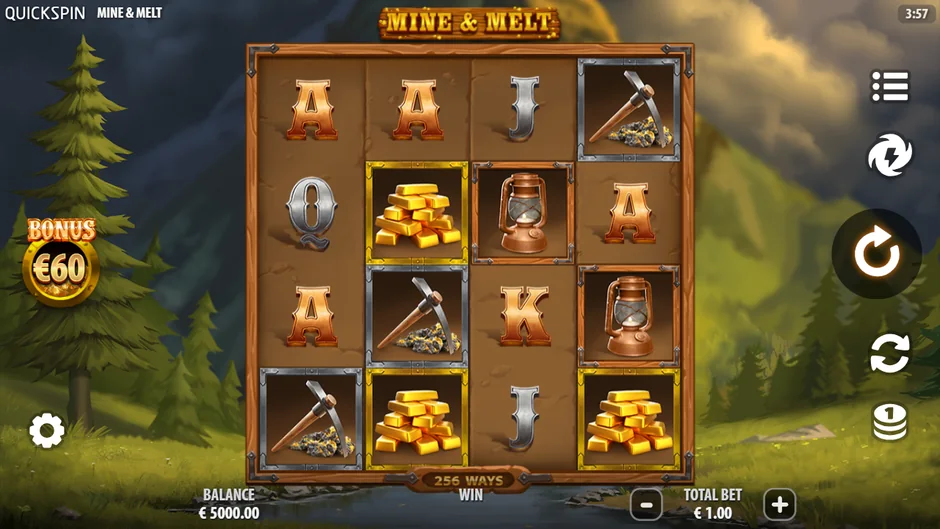Mine & Melt demo slot