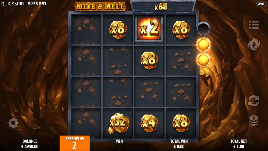 Mine & Melt Smeltdown x2 tile