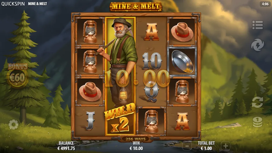 Mine & Melt x2 Wild Miner win