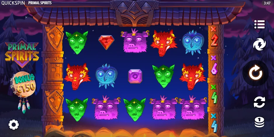 Primal Spirits Quickspin slot