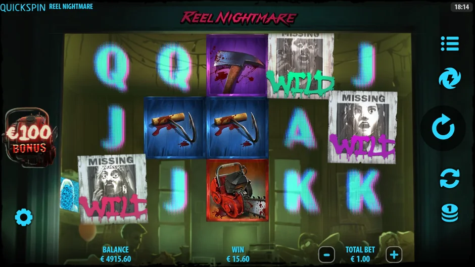Reel Nightmare buy result base game