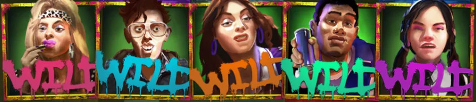 Reel Nightmare five different wild symbols
