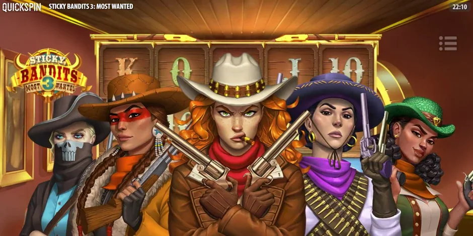 Sticky Bandits 3 Most Wanted Quickspin slot