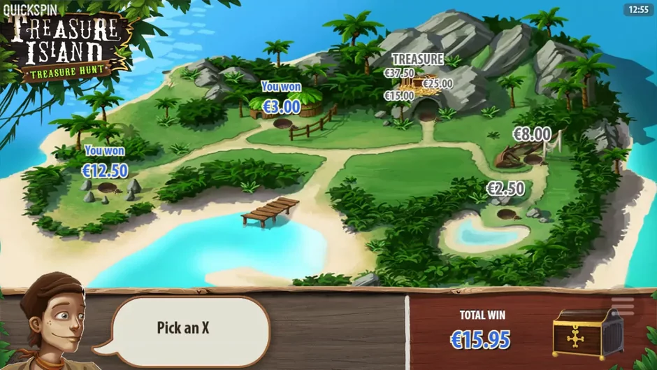 Treasure Island Treasure Hunt map reveal